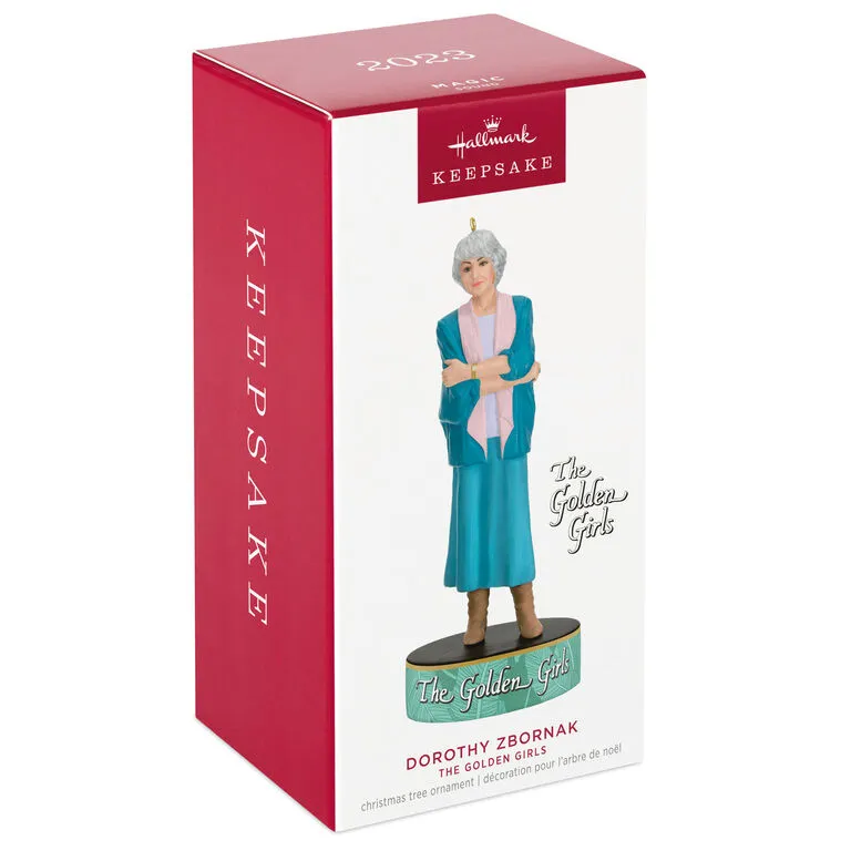 Hallmark The Golden Girls Dorothy Zbornak Ornament With Sound 4 Hallmark The Golden Girls Dorothy Zbornak Ornament With Sound - Image 4