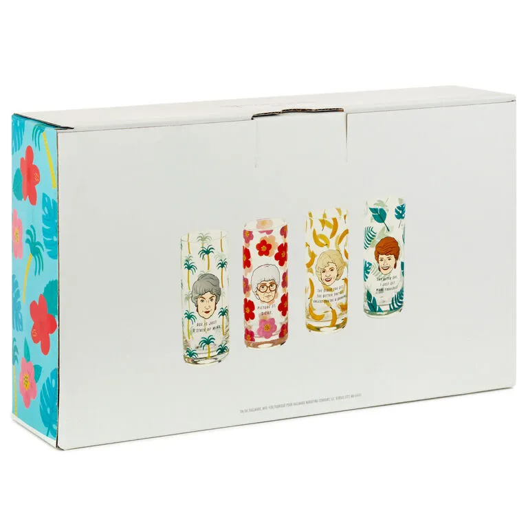 Hallmark The Golden Girls Glasses, Set Of 4 4 Hallmark The Golden Girls Glasses, Set Of 4 - Image 4