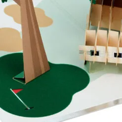 Hallmark Hope Your Day Is Good To A Tee Golf 3D Pop-Up Card -Hot Sale Hallmark Store Golf Cart Pun Good Day 3D PopUp Card 5RZH1304 05