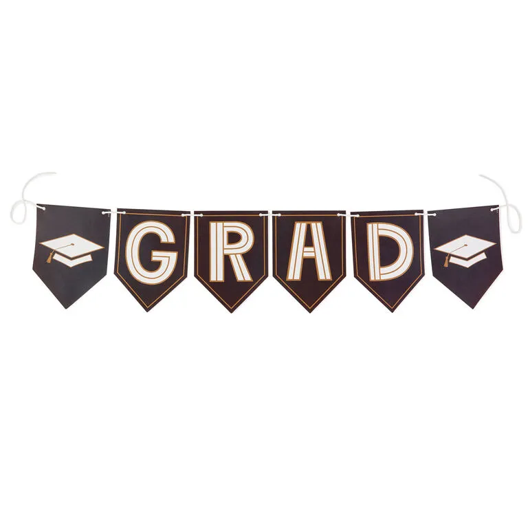 Hallmark Graduation Party Kit With Banner, Card Box, Advice Cards And Table Runner 3 Hallmark Graduation Party Kit With Banner, Card Box, Advice Cards And Table Runner - Image 3