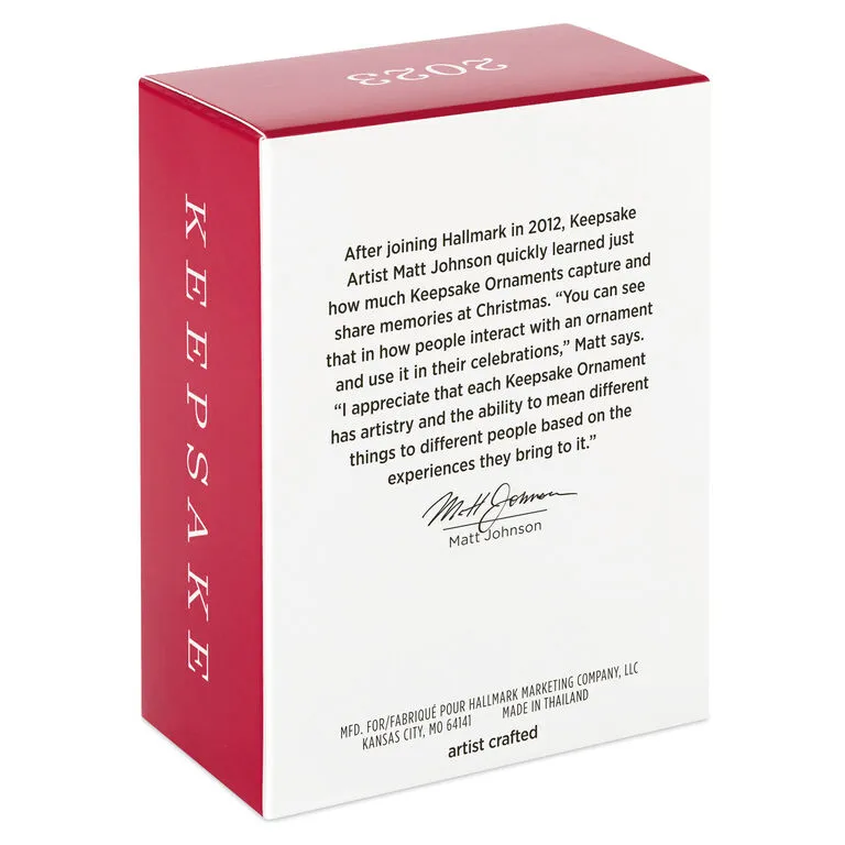 Hallmark Granddaughter Christmas Sweater 2023 Ornament 5 Hallmark Granddaughter Christmas Sweater 2023 Ornament - Image 5