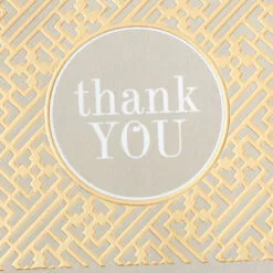 Hallmark Gray And Gold Bulk Blank Thank-You Notes, Pack Of 50 11 Hallmark Gray And Gold Bulk Blank Thank-You Notes, Pack Of 50 -Hot Sale Hallmark Store Gray and Gold Bulk Blank ThankYou Notes Multipack 3THK2522 05