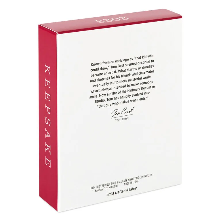 Hallmark The Gift Of Caring 2023 Fabric Ornament 5 Hallmark The Gift Of Caring 2023 Fabric Ornament - Image 5