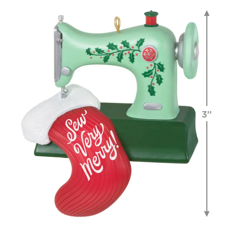 Hallmark Sew Very Merry! Ornament 3 Hallmark Sew Very Merry! Ornament - Image 3