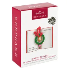 Hallmark Dr. Seuss's How The Grinch Stole Christmas!™ Cindy-Lou Who Ornament 9 Hallmark Dr. Seuss's How The Grinch Stole Christmas!™ Cindy-Lou Who Ornament -Hot Sale Hallmark Store Grich Stole Christmas Book Keepsake Ornament 1799QXI7309 04