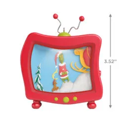 Hallmark Dr. Seuss's How The Grinch Stole Christmas!™ How Could It Be So? Ornament With Light And Sound 8 Hallmark Dr. Seuss's How The Grinch Stole Christmas!™ How Could It Be So? Ornament With Light And Sound -Hot Sale Hallmark Store Grinch Stole Christmas TV Keepsake Ornament 1999QXI7387 03