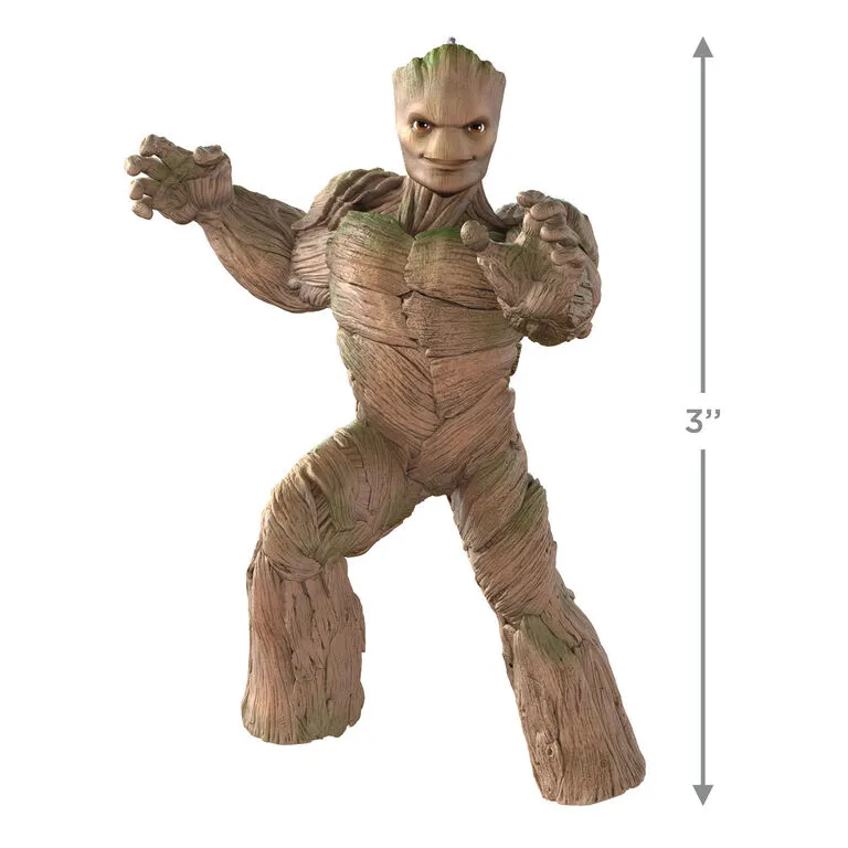 Hallmark Marvel Studios Guardians Of The Galaxy Vol. 3 Groot Ornament 3 Hallmark Marvel Studios Guardians Of The Galaxy Vol. 3 Groot Ornament - Image 3