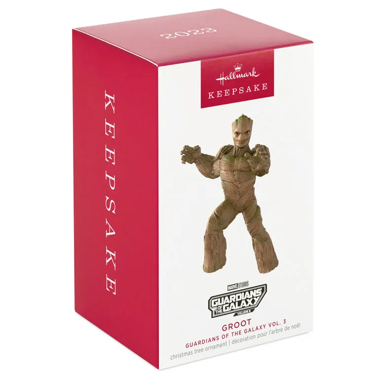 Hallmark Marvel Studios Guardians Of The Galaxy Vol. 3 Groot Ornament 4 Hallmark Marvel Studios Guardians Of The Galaxy Vol. 3 Groot Ornament - Image 4