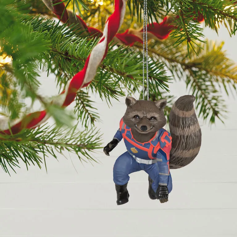 Hallmark Marvel Studios Guardians Of The Galaxy Vol. 3 Rocket Ornament 2 Hallmark Marvel Studios Guardians Of The Galaxy Vol. 3 Rocket Ornament - Image 2