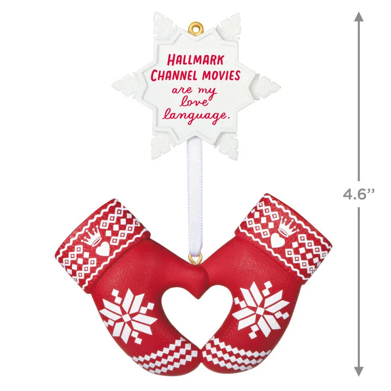 I Love Hallmark Channel! Ornament 3 I Love Hallmark Channel! Ornament - Image 3