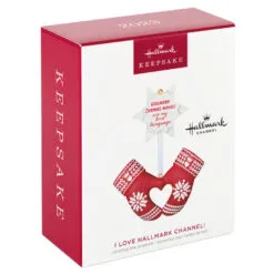 I Love Hallmark Channel! Ornament 9 I Love Hallmark Channel! Ornament -Hot Sale Hallmark Store Hallmark Channel Red Mittens Keepsake Ornament 1599QGO2949 04
