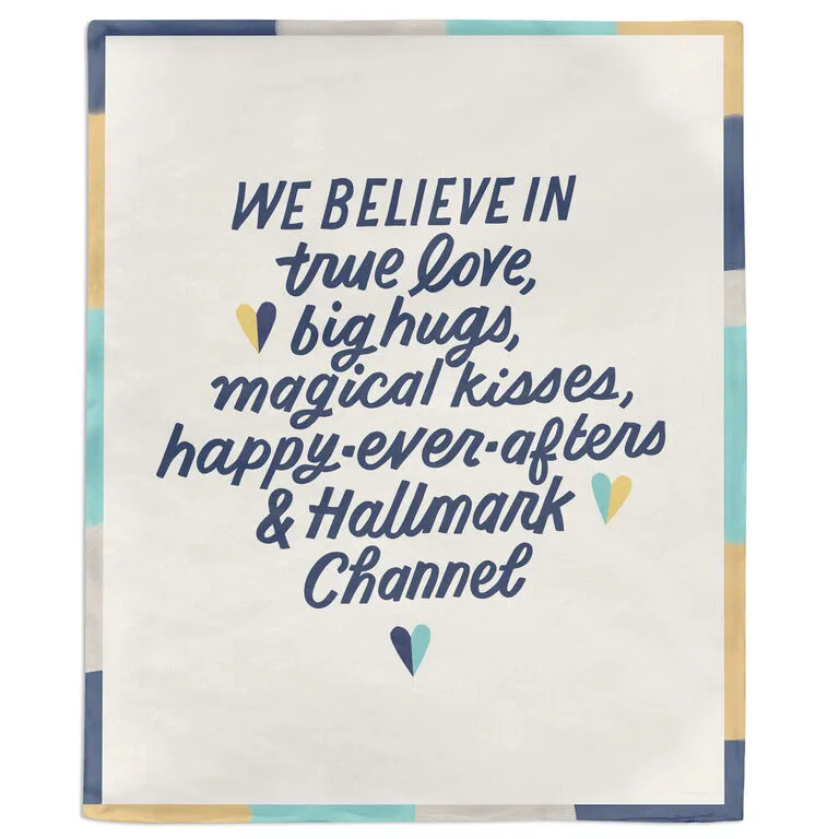Hallmark Channel We Believe Blanket, 50x60 2 Hallmark Channel We Believe Blanket, 50x60 - Image 2