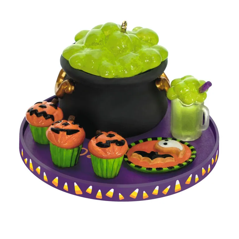 Hallmark Season's Treatings Halloween Party 2023 Ornament 1 Hallmark Season's Treatings Halloween Party 2023 Ornament