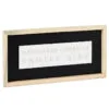Hallmark Family Size Happiness Framed Quote Sign, 14x7