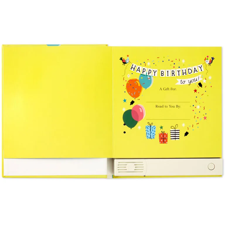 Hallmark Happy Birthday To You! Recordable Storybook With Music 4 Hallmark Happy Birthday To You! Recordable Storybook With Music - Image 4