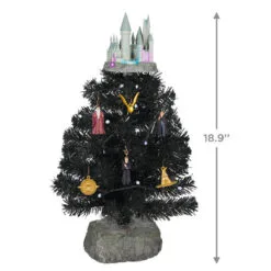Hallmark Harry Potter™ The Wizarding World™ Miniature Tree Set With Light And Sound 8 Hallmark Harry Potter™ The Wizarding World™ Miniature Tree Set With Light And Sound -Hot Sale Hallmark Store Harry Potter Keepsake Miniature Tree Ornaments Set 1QFM3363 03