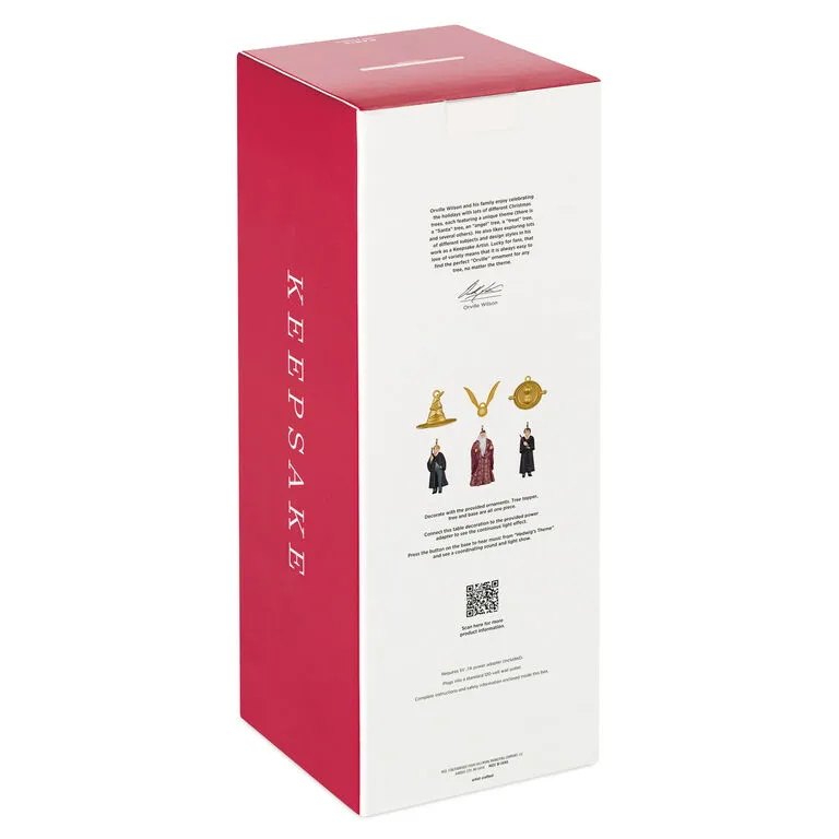 Hallmark Harry Potter™ The Wizarding World™ Miniature Tree Set With Light And Sound 5 Hallmark Harry Potter™ The Wizarding World™ Miniature Tree Set With Light And Sound - Image 5