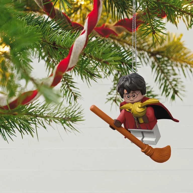 Hallmark Quidditch™ Seeker Harry Potter™ LEGO® Minifigure Ornament 2 Hallmark Quidditch™ Seeker Harry Potter™ LEGO® Minifigure Ornament - Image 2