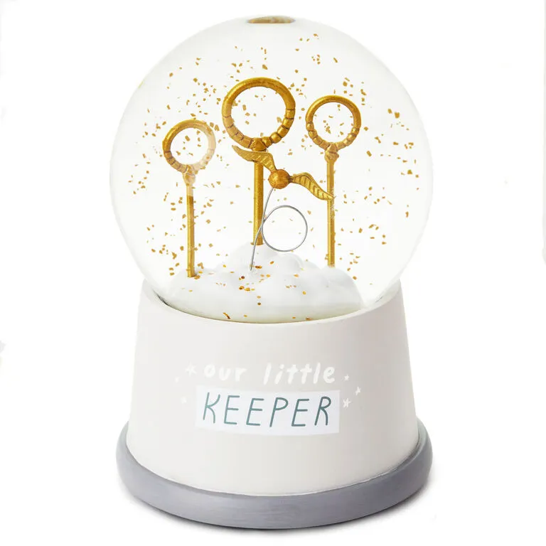 Hallmark Harry Potter™ Quidditch™ Our Little Keeper Musical Snow Globe 1 Hallmark Harry Potter™ Quidditch™ Our Little Keeper Musical Snow Globe