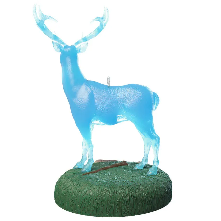 Hallmark Harry Potter™ Stag Patronus Ornament With Light 6 Hallmark Harry Potter™ Stag Patronus Ornament With Light - Image 6