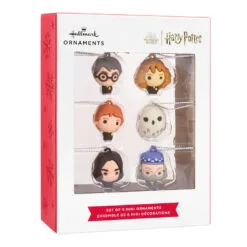 Mini Harry Potter™ And Friends Shatterproof Hallmark Ornaments, Set Of 6 8 Mini Harry Potter™ And Friends Shatterproof Hallmark Ornaments, Set Of 6 -Hot Sale Hallmark Store Harry Potter and Friends Miniature Christmas Ornaments Set of 6 2HCM9230 04