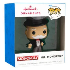 Hasbro® Mr. Monopoly Funko POP!® Hallmark Ornament -Hot Sale Hallmark Store Hasbro Mr. Monopoly Funko POP Christmas Ornament 3HCM2311 04