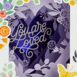 Hallmark You Are Loved 3D Pop-Up Musical Mother's Day Card With Light 11 Hallmark You Are Loved 3D Pop-Up Musical Mother's Day Card With Light -Hot Sale Hallmark Store Heart Flowers Music Light 3D PopUp Mothers Day Card 1099MEJ8026 04