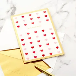 Hallmark Love You More 3D Pop-Up Love Card -Hot Sale Hallmark Store Heart Pattern 3D PopUp Love Card 1299IAV5835 05