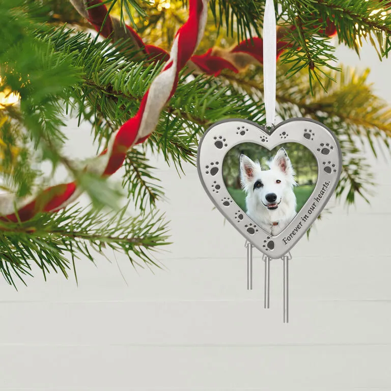 Hallmark Forever In Our Hearts Metal Photo Frame Pet Memorial Ornament 2 Hallmark Forever In Our Hearts Metal Photo Frame Pet Memorial Ornament - Image 2