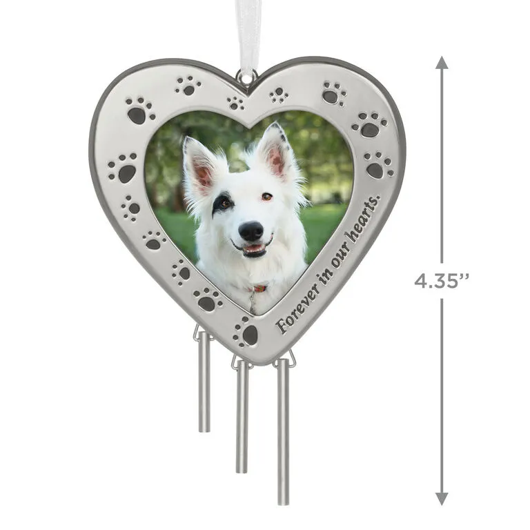 Hallmark Forever In Our Hearts Metal Photo Frame Pet Memorial Ornament 3 Hallmark Forever In Our Hearts Metal Photo Frame Pet Memorial Ornament - Image 3