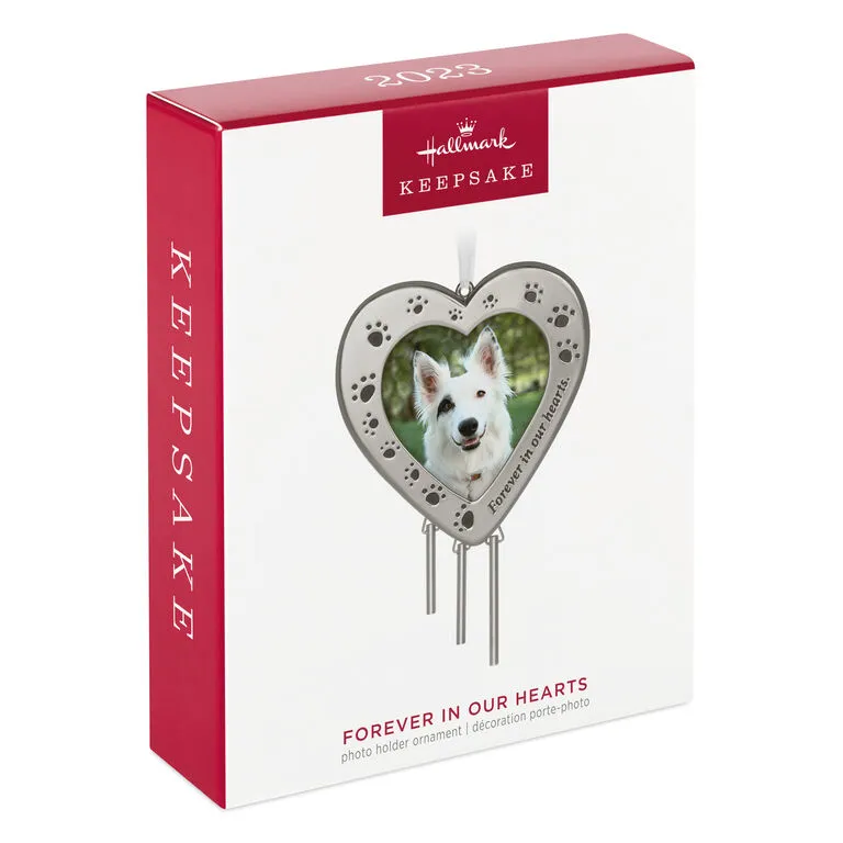 Hallmark Forever In Our Hearts Metal Photo Frame Pet Memorial Ornament 4 Hallmark Forever In Our Hearts Metal Photo Frame Pet Memorial Ornament - Image 4