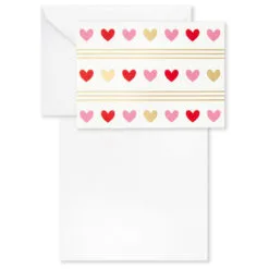 Hallmark Hearts Aplenty Assorted Blank Note Cards, Box Of 24 12 Hallmark Hearts Aplenty Assorted Blank Note Cards, Box Of 24 -Hot Sale Hallmark Store Hearts Aplenty Assorted Blank Note Cards 5STZ5126 04