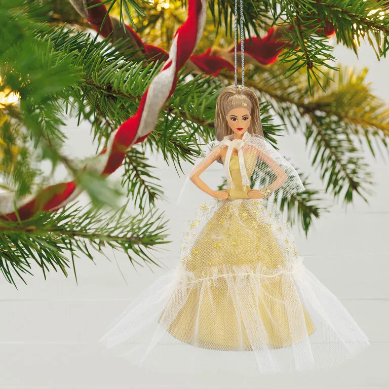 Hallmark 2023 Latina Holiday Barbie™ Ornament 2 Hallmark 2023 Latina Holiday Barbie™ Ornament - Image 2