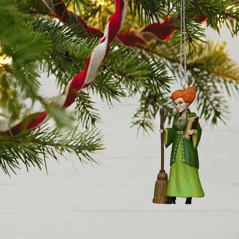 Hallmark Disney Hocus Pocus Winifred Sanderson Ornament 2 Hallmark Disney Hocus Pocus Winifred Sanderson Ornament - Image 2
