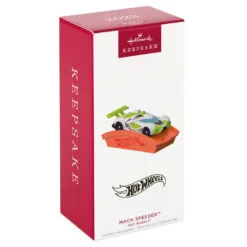 Hallmark Hot Wheels™ Mach Speeder™ Ornament With Light 9 Hallmark Hot Wheels™ Mach Speeder™ Ornament With Light -Hot Sale Hallmark Store Hot Wheels Mac Speeder Keepsake Ornament 1999QXI7389 04