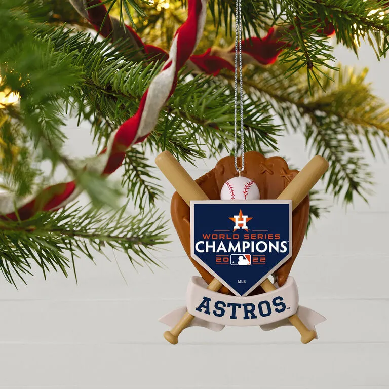 Hallmark MLB Houston Astros™ World Series Champions™ 2022 Ornament 2 Hallmark MLB Houston Astros™ World Series Champions™ 2022 Ornament - Image 2
