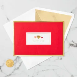 Hallmark All My Love Hearts 3D Pop-Up Love Card 11 Hallmark All My Love Hearts 3D Pop-Up Love Card -Hot Sale Hallmark Store I Love You Hearts 3D PopUp Love Card 1299LAD2889 04