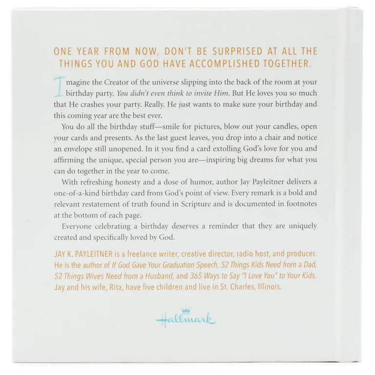 Hallmark If God Wrote Your Birthday Card Book 2 Hallmark If God Wrote Your Birthday Card Book - Image 2