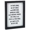 Hallmark In Our Home Framed Quote Sign, 6x8