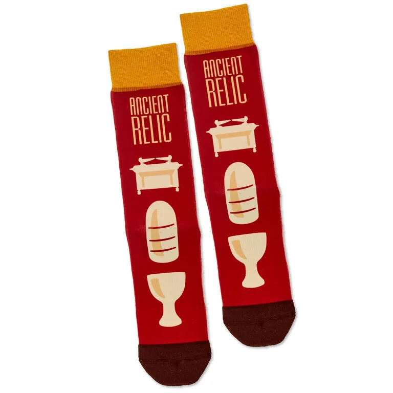 Hallmark Indiana Jones™ Adult And Child Relic And Archeologist Socks, Pack Of 2 2 Hallmark Indiana Jones™ Adult And Child Relic And Archeologist Socks, Pack Of 2 - Image 2