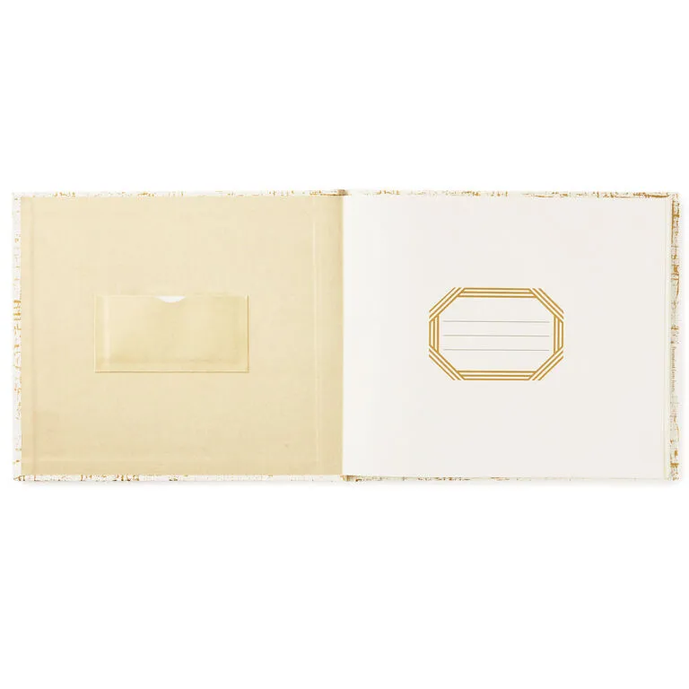 Hallmark Ivory And Gold Guest Book 3 Hallmark Ivory And Gold Guest Book - Image 3