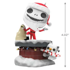 Hallmark Disney Tim Burton's The Nightmare Before Christmas Jack Skellington And Zero Funko POP!® Ornament -Hot Sale Hallmark Store Jack Skellington and Zero Funko Keepsake Ornament 2699QXD6709 03