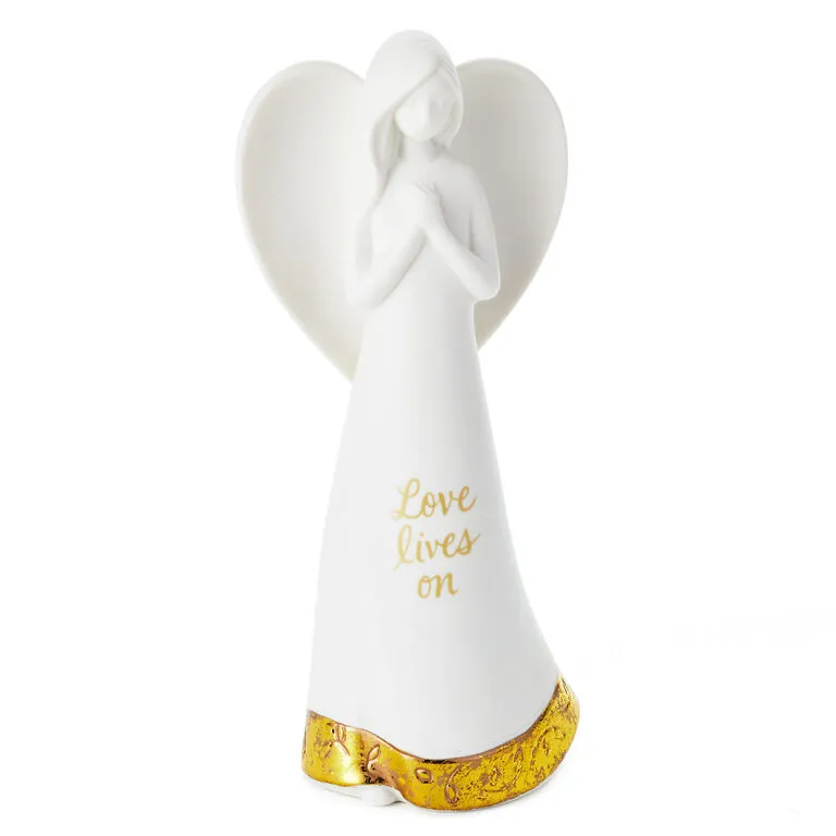 Hallmark Love Lives On Angel Figurine, 8.5" 1 Hallmark Love Lives On Angel Figurine, 8.5"