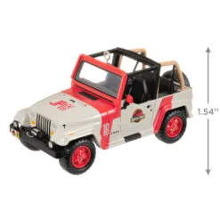 Hallmark The Car's The Star Jurassic Park 1992 Jeep Wrangler Metal Ornament 8 Hallmark The Car's The Star Jurassic Park 1992 Jeep Wrangler Metal Ornament -Hot Sale Hallmark Store Jurassic Park Jeep Keepsake Ornament 2199QXR8149 03