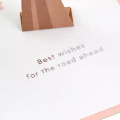 Hallmark Best Wishes For The Road Ahead 3D Pop-Up Wedding Card 12 Hallmark Best Wishes For The Road Ahead 3D Pop-Up Wedding Card -Hot Sale Hallmark Store Just Married Car 3D PopUp Wedding Card 1299LAD2903 03