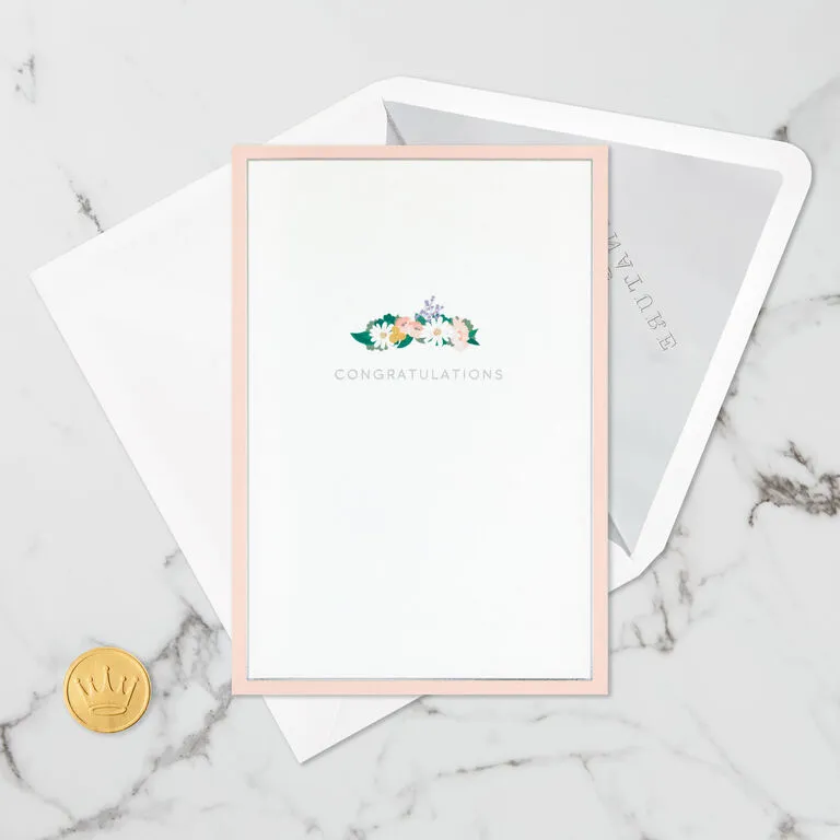 Hallmark Best Wishes For The Road Ahead 3D Pop-Up Wedding Card 6 Hallmark Best Wishes For The Road Ahead 3D Pop-Up Wedding Card - Image 6