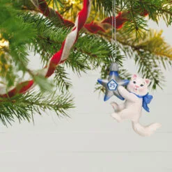 Hallmark Mischievous Kittens Special Edition 25th Anniversary Ornament 7 Hallmark Mischievous Kittens Special Edition 25th Anniversary Ornament -Hot Sale Hallmark Store Kitten With 25th Star Keepsake Ornament 1799QXE3327 02