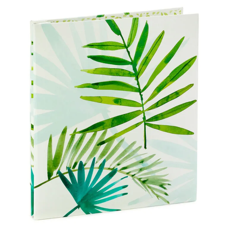 Hallmark Palm Fronds Large Refillable Photo Album 1 Hallmark Palm Fronds Large Refillable Photo Album