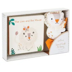 Hallmark The Lion And The Mouse Board Book And Lion Lovey Blanket Set 13 Hallmark The Lion And The Mouse Board Book And Lion Lovey Blanket Set -Hot Sale Hallmark Store Lion Lovey Blanket Lion Mouse Kindness Board Book Set 1BBY4783 07