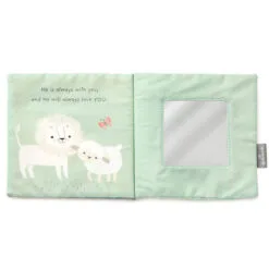 Hallmark The Lion And The Lamb: A Touch & Feel Book About God's Love Cloth Book 9 Hallmark The Lion And The Lamb: A Touch & Feel Book About God's Love Cloth Book -Hot Sale Hallmark Store Lion and Lamb Touch Feel Soft Plush Cloth Book 1BBY4854 05